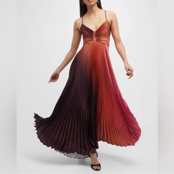 A.L.C. Dresses & Skirts - A.L.C. Ombre Pleated Maxi Dress